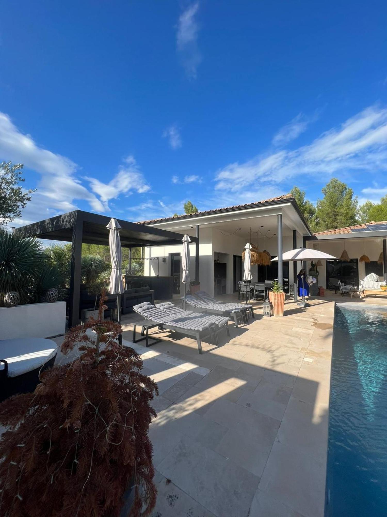 Joli Havre De Paix Villa Prades-le-Lez Exteriör bild